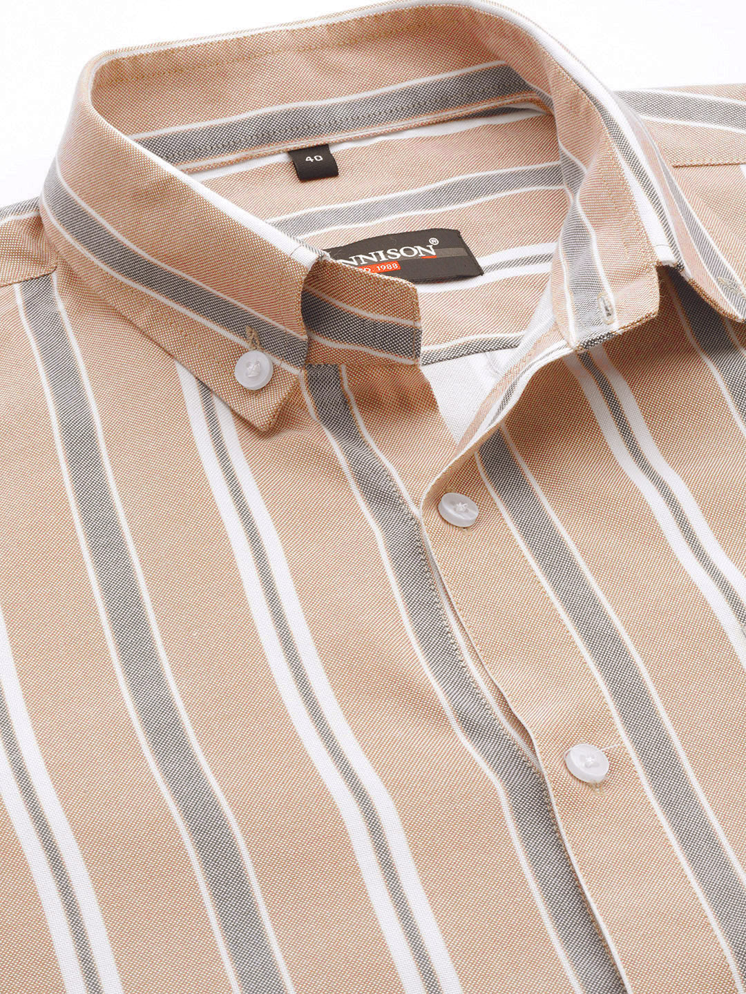 Smart Striped Regular Fit Casual Shirt