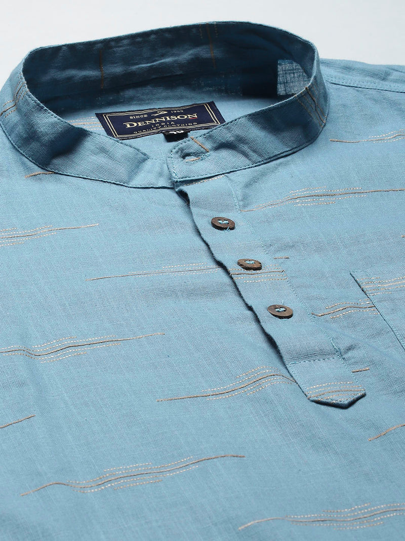 Geometric Patterned Kurta