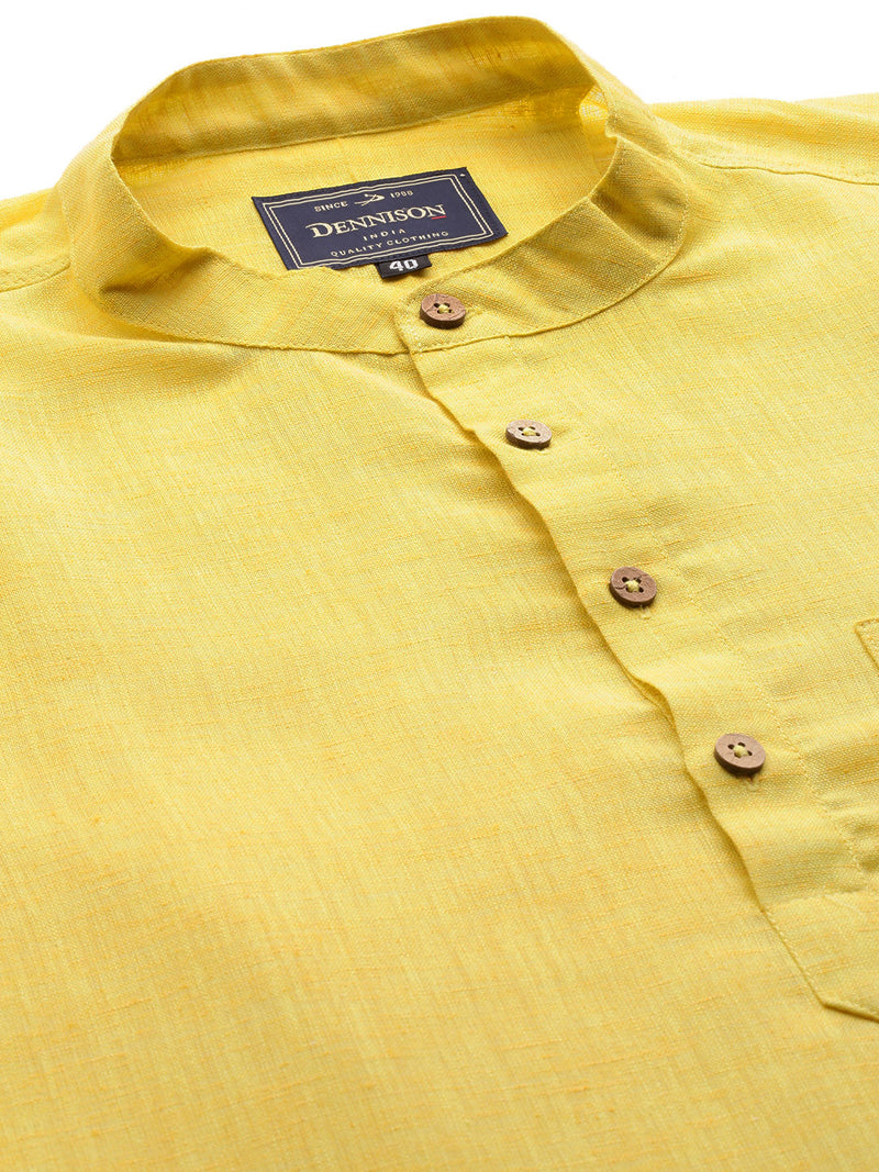 Melange Effect Short Kurta