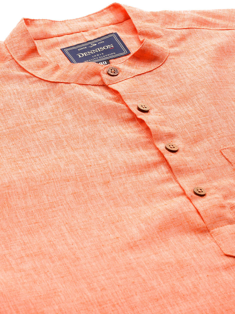 Melange Effect Short Kurta