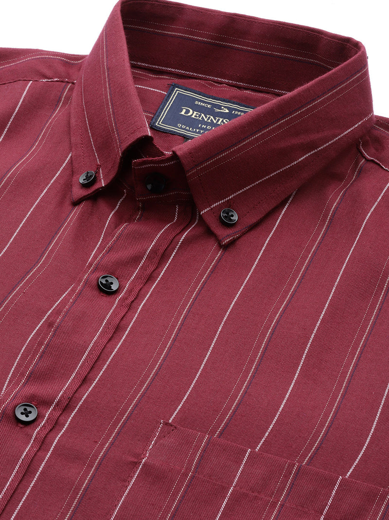 Smart Slim Fit Striped Formal Shirt