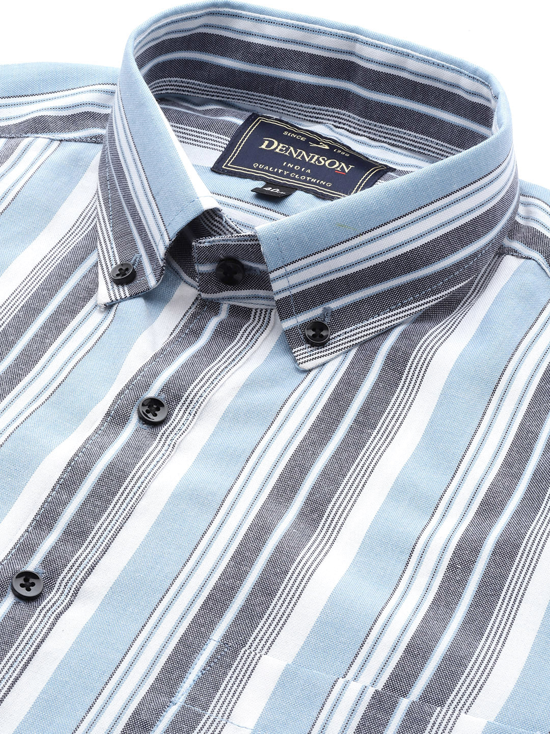 Smart Slim Fit Striped Formal Shirt