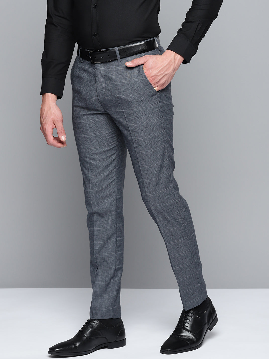 Classic Design Dress Pants Men's Semi formal Solid Color - Temu