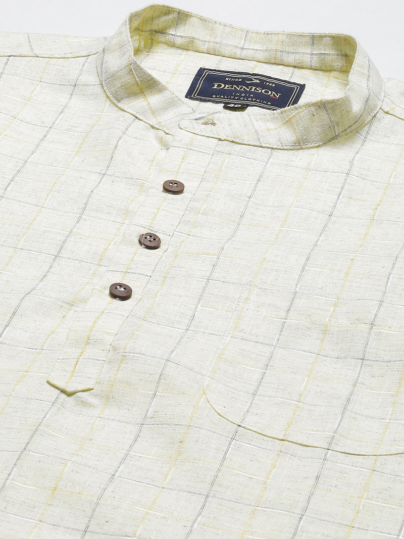 Striped Short Kurta
