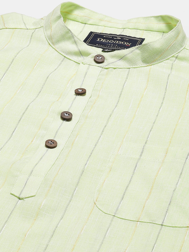 Checked Short Kurta