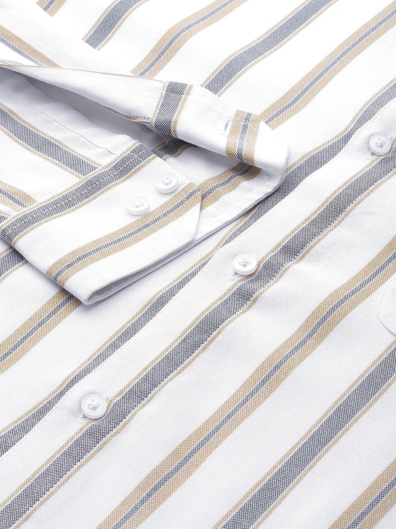 Smart Striped Regular Fit Casual Shirt