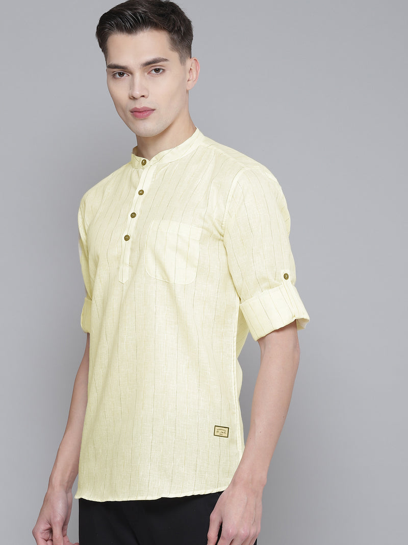 Checked Short Kurta