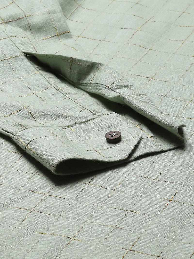 Geometric Patterned Kurta