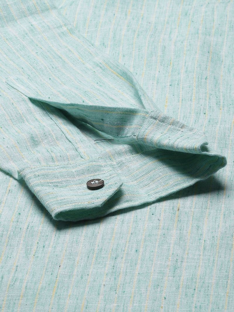 Striped Linen Kurta