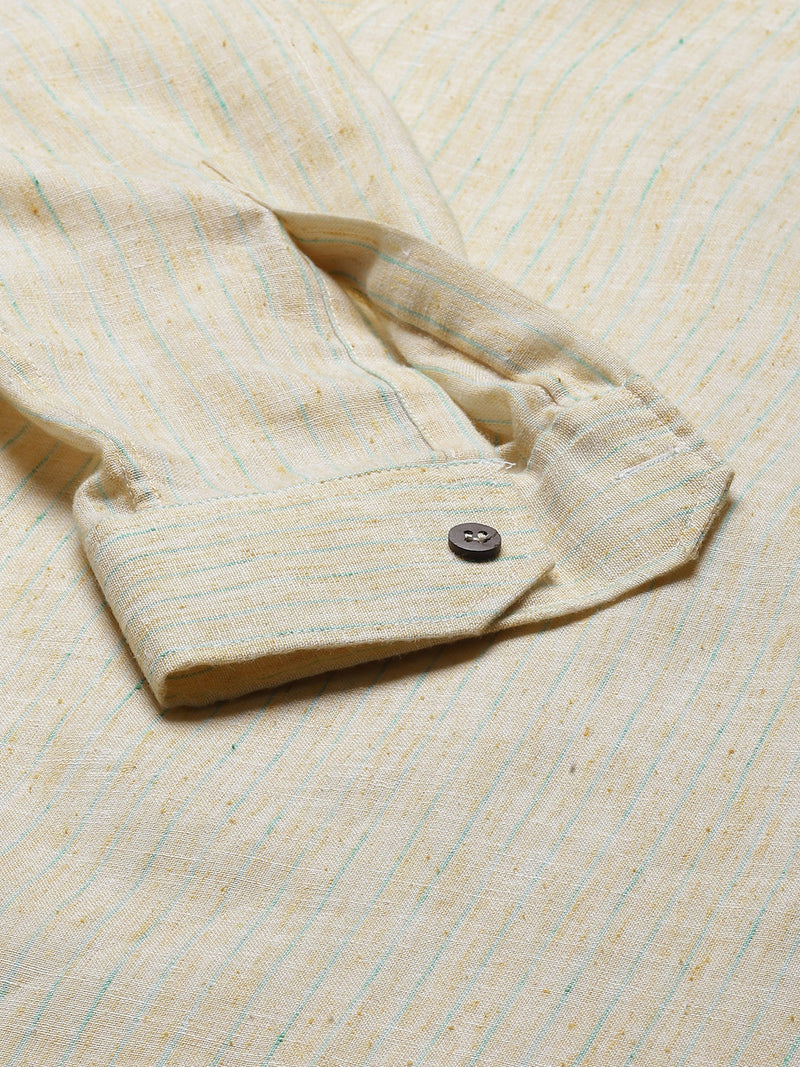 Striped Linen Kurta