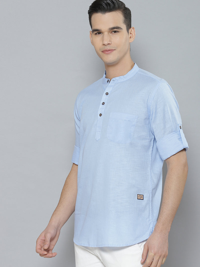 Linen Short Kurta