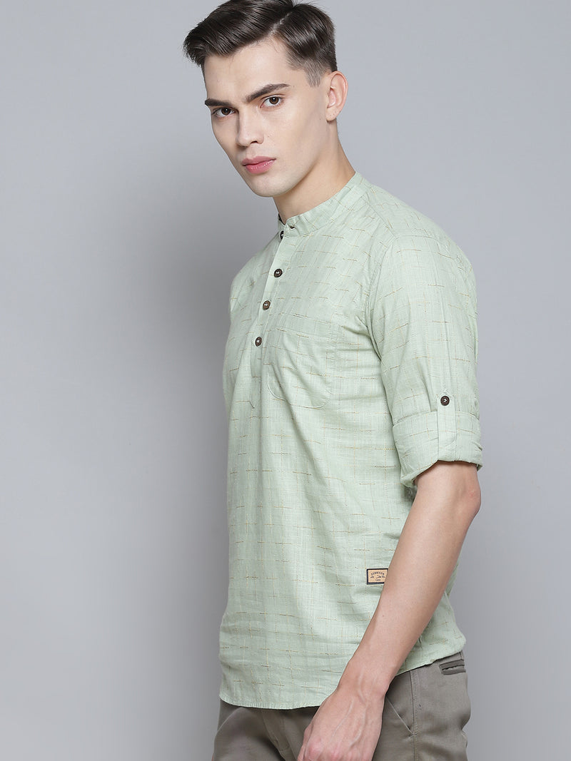 Geometric Patterned Kurta