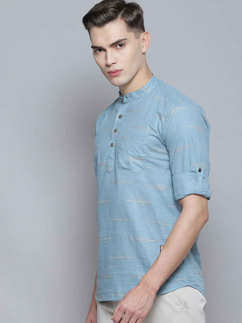 Geometric Patterned Kurta