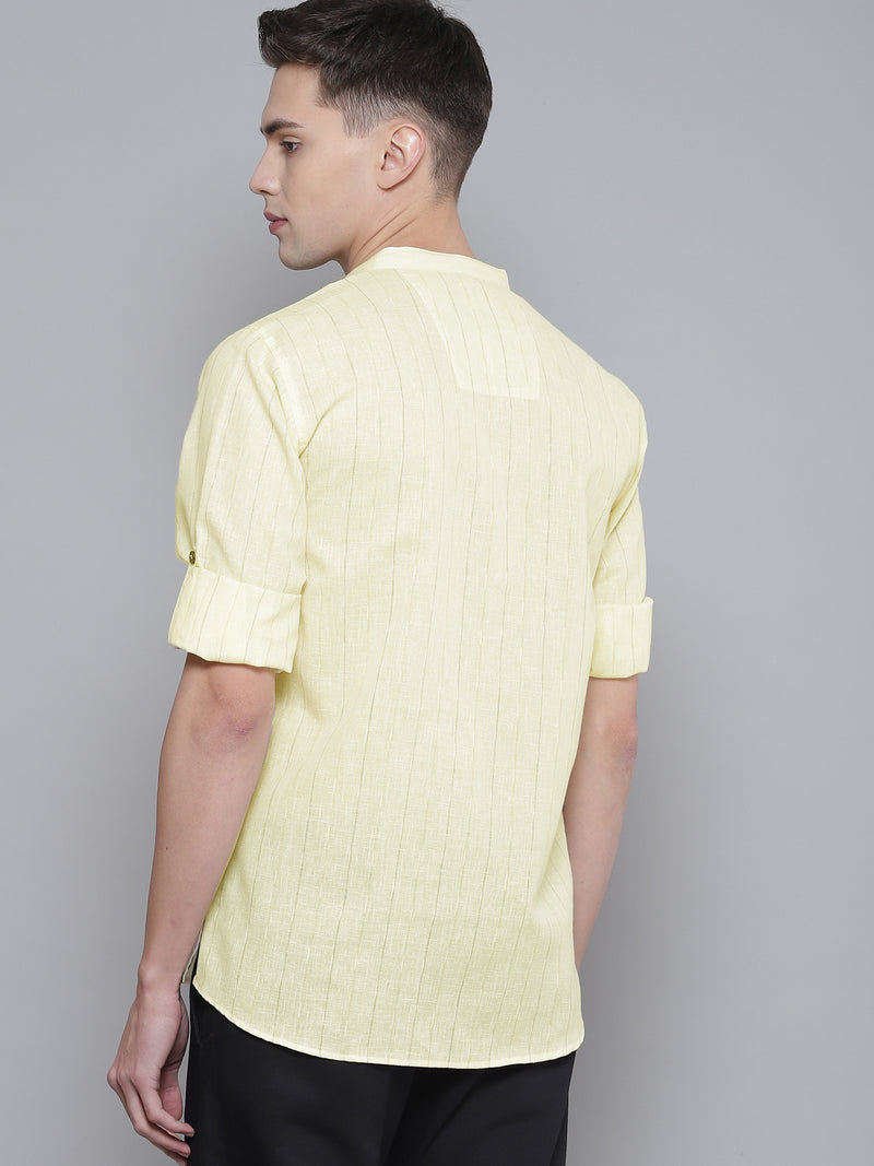 Checked Short Kurta