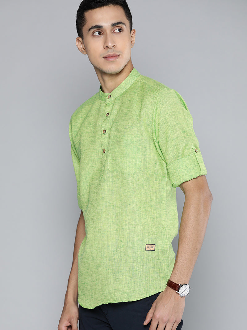 Melange Effect Short Kurta