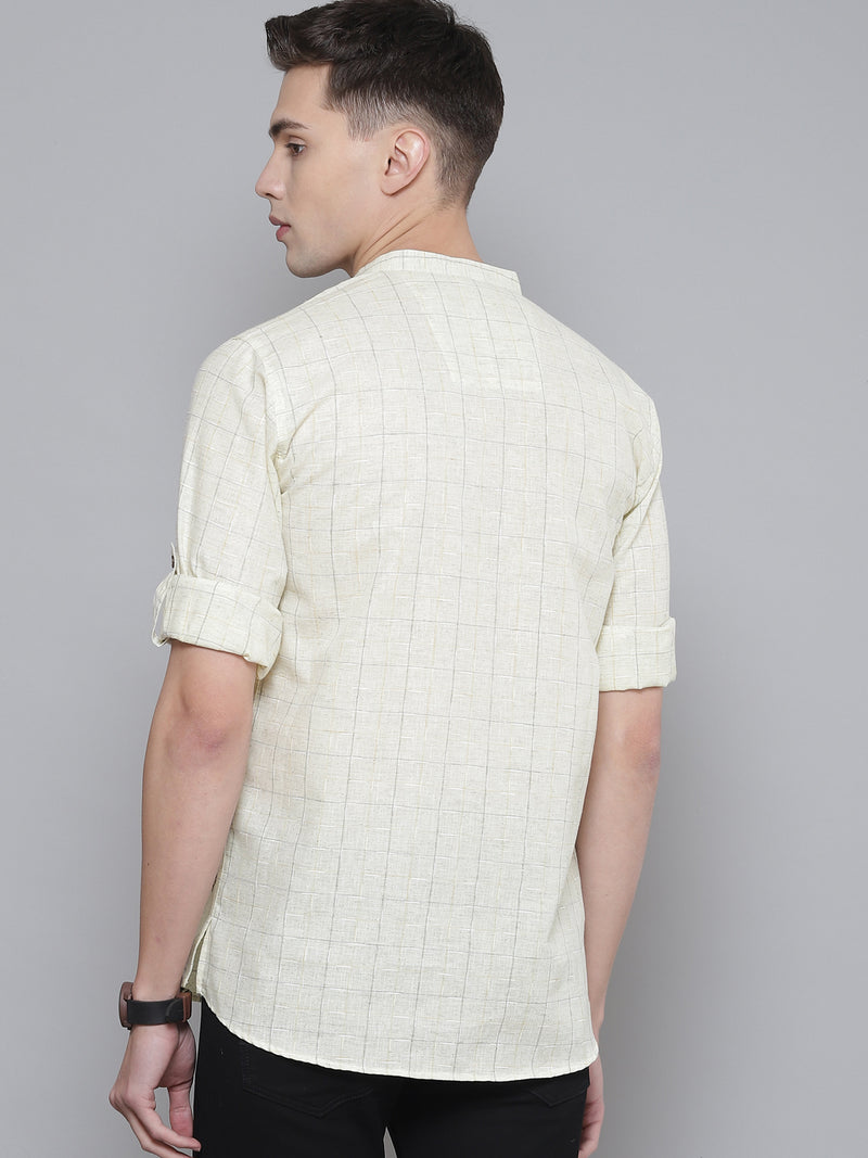 Striped Short Kurta