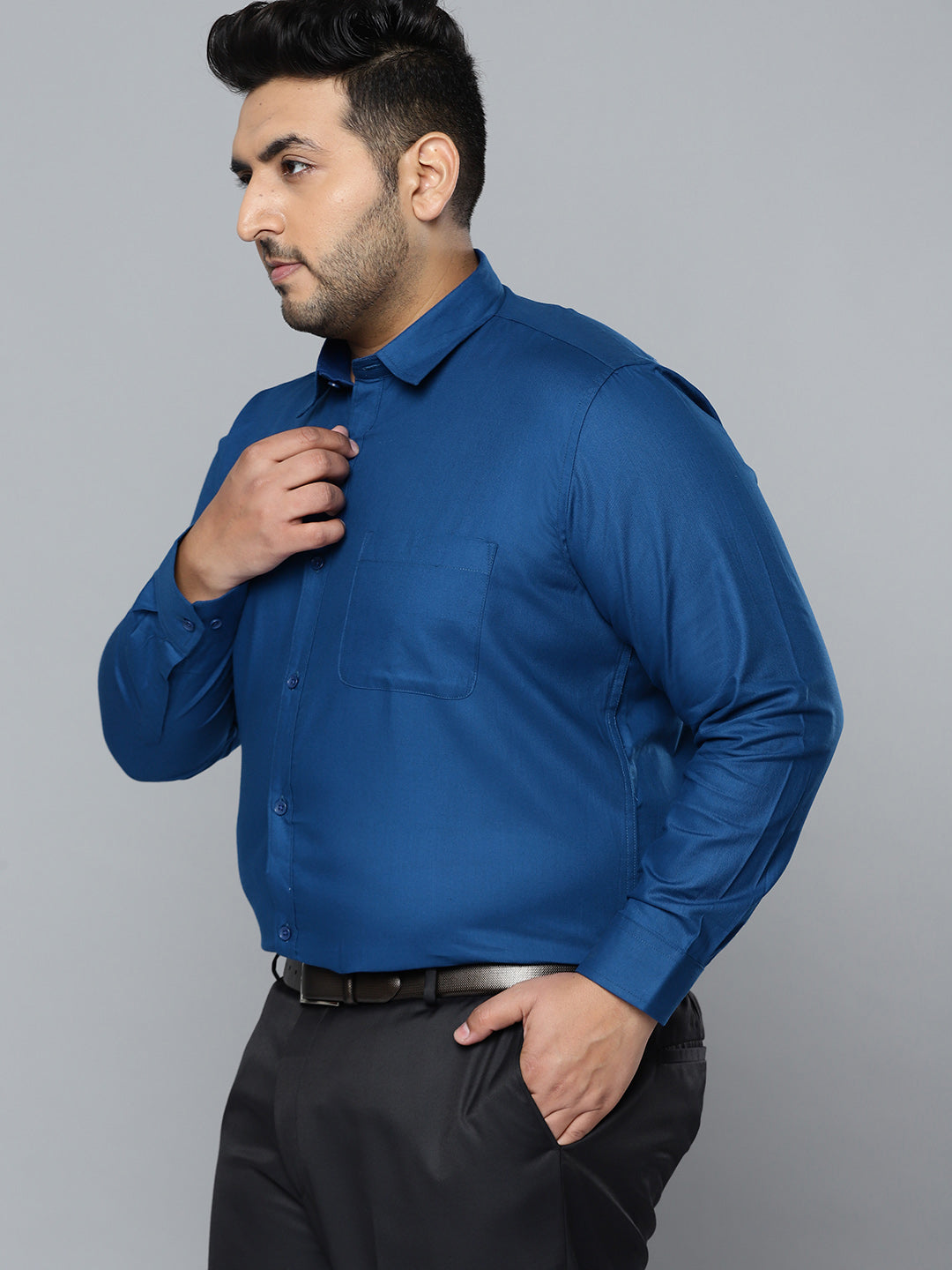 DENNISON Men Smart Slim Fit Opaque Satin Formal Shirt – dennisonfashionindia