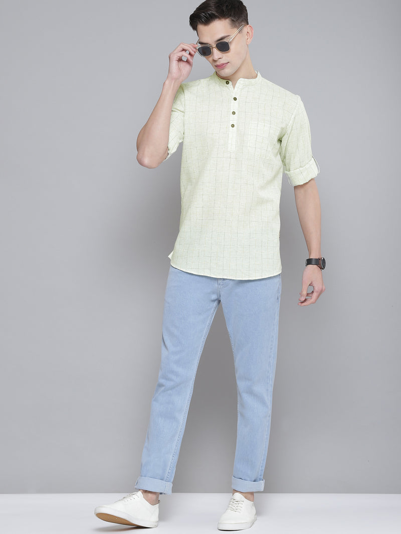 Striped Short Kurta