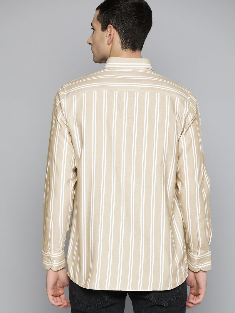 Smart Striped Regular Fit Casual Shirt