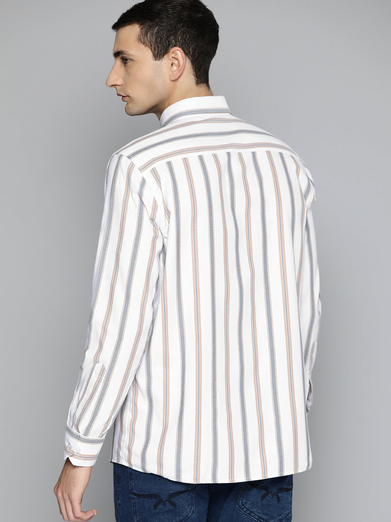 Smart Striped Regular Fit Casual Shirt