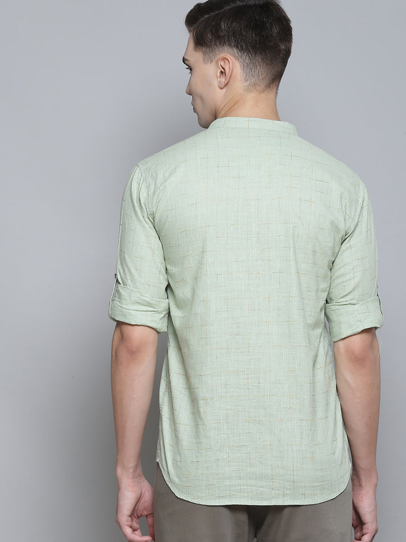 Geometric Patterned Kurta