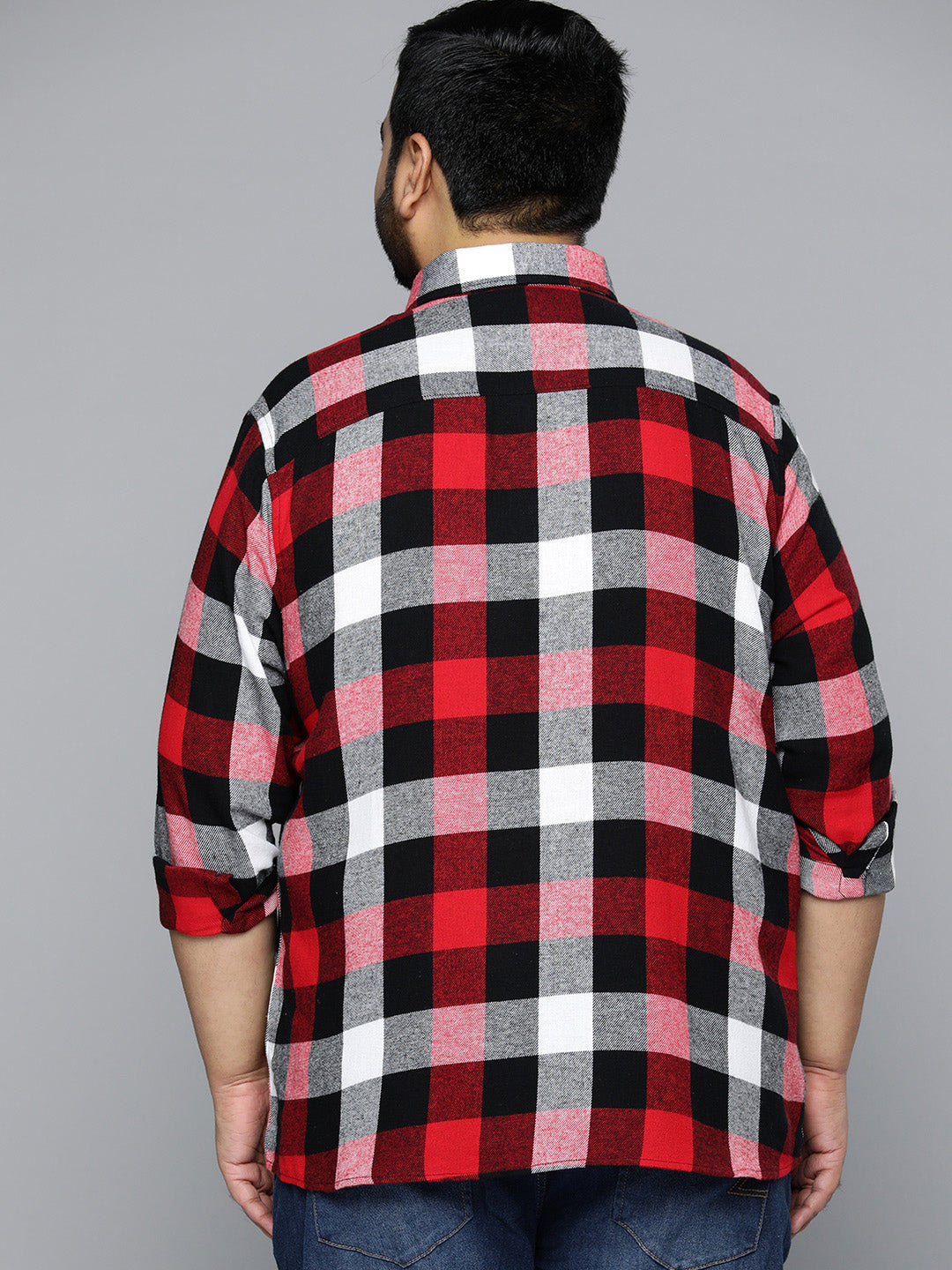 Men Smart Shepherd Checks Checked Casual Shirt