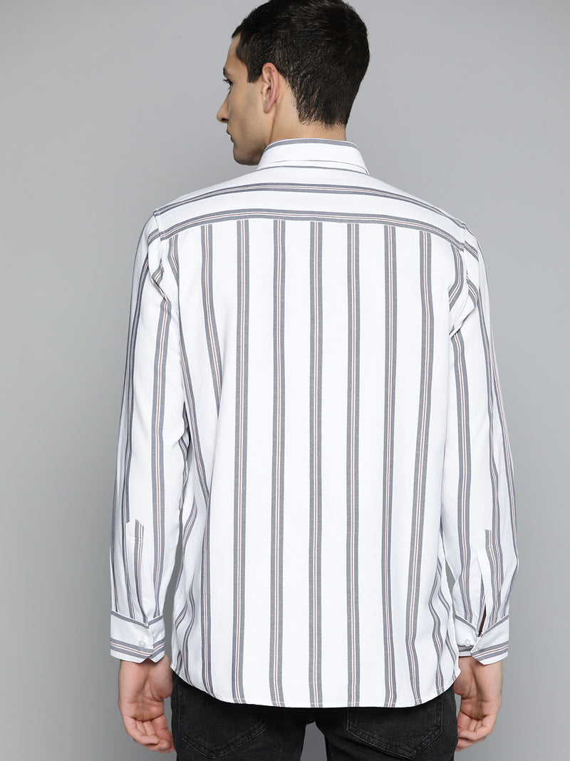 Smart Striped Regular Fit Casual Shirt
