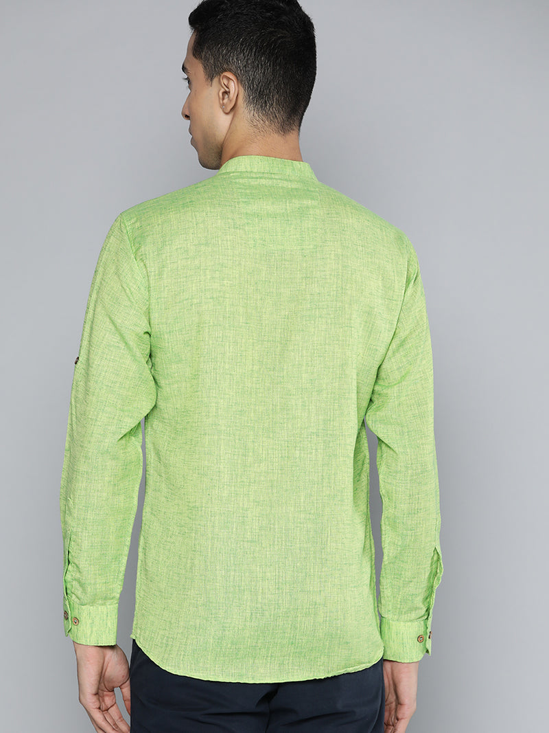 Melange Effect Short Kurta