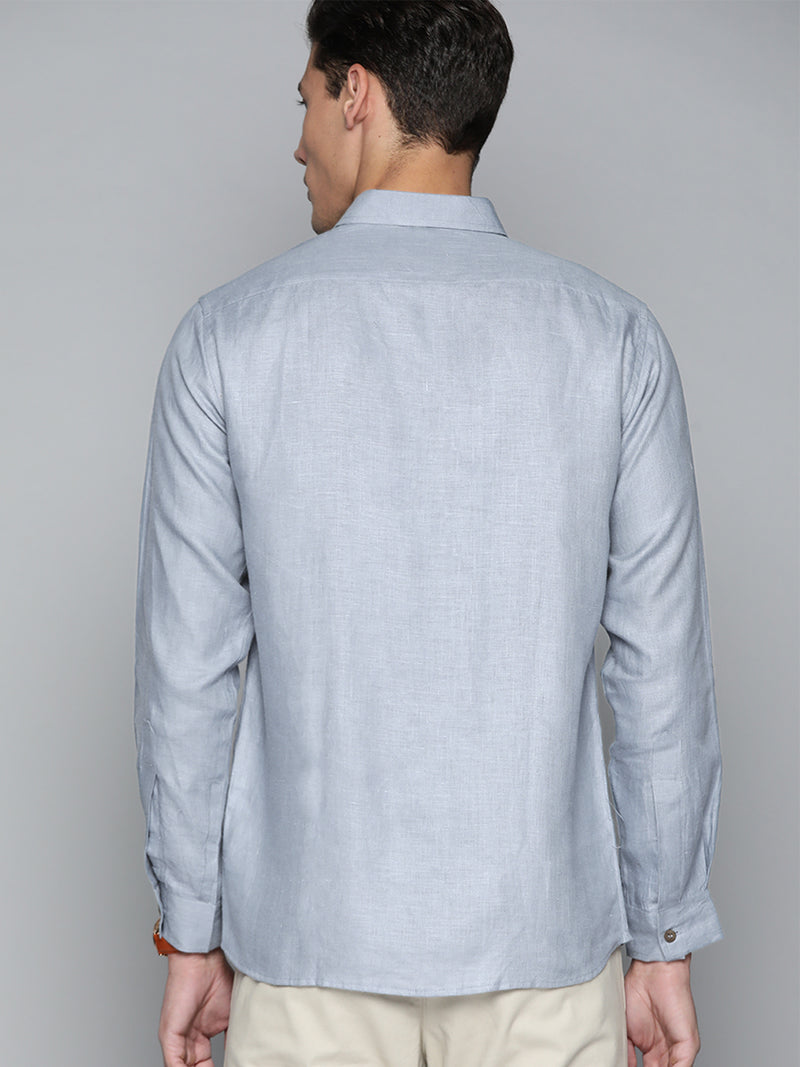 Sky Blue Hemp Shirt