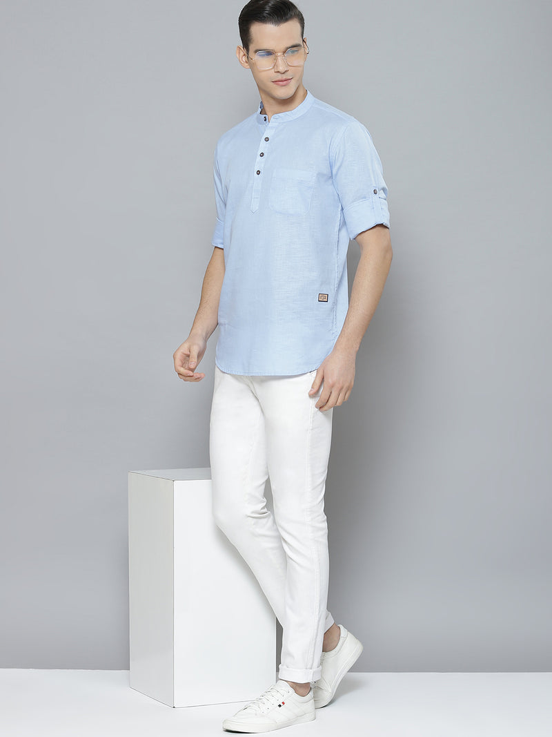Linen Short Kurta