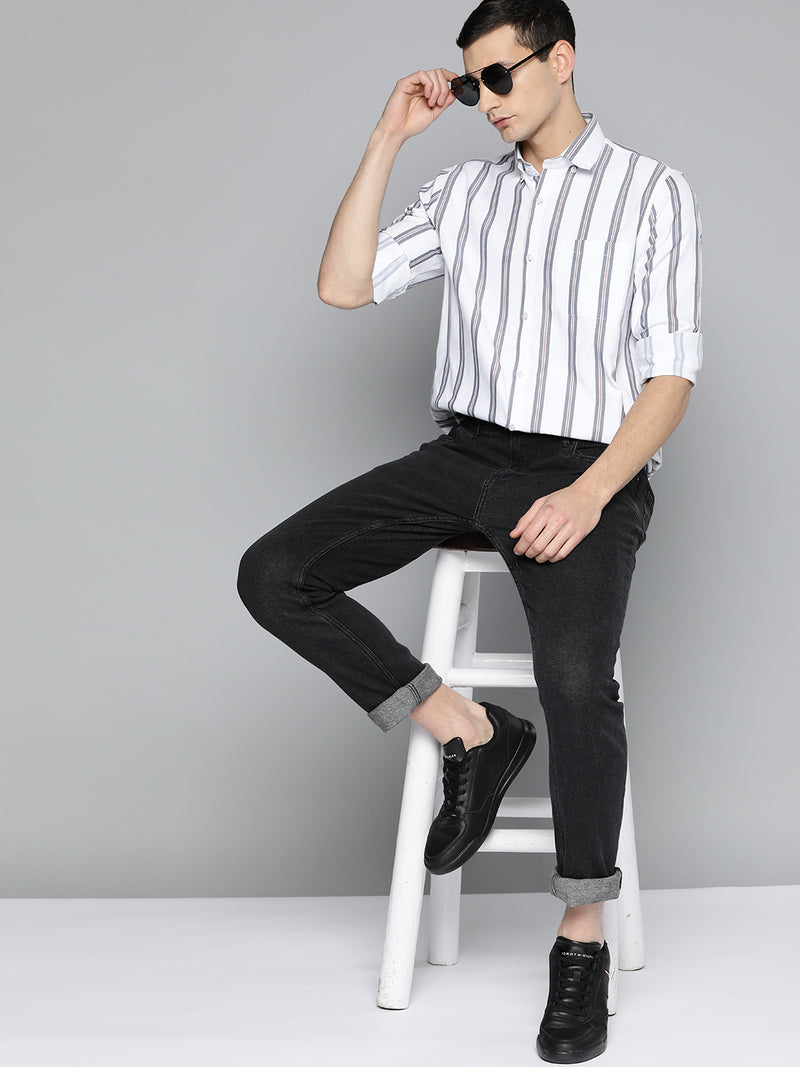 Smart Striped Regular Fit Casual Shirt