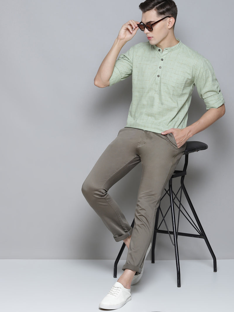 Geometric Patterned Kurta