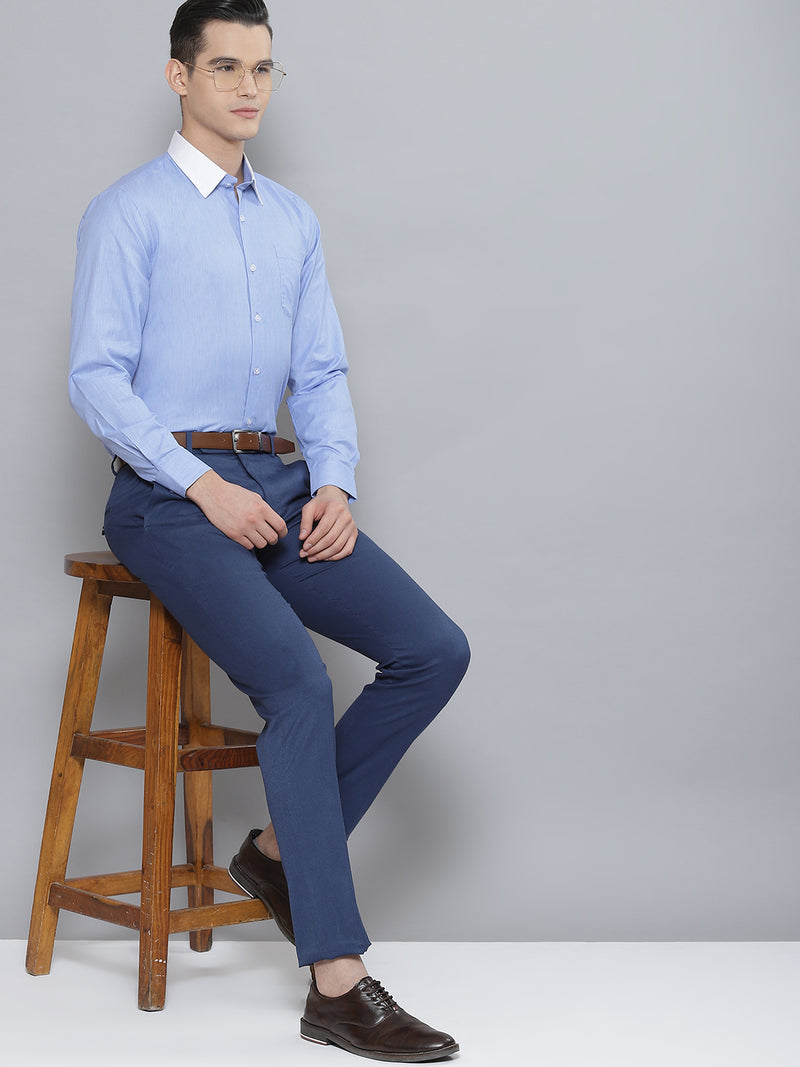 Men Smart Slim Fit Formal Shirt
