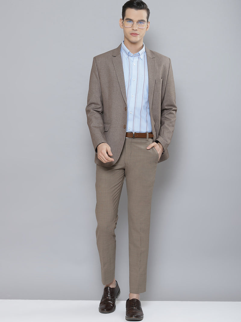 Men Smart Striped Cotton Formal Shirt