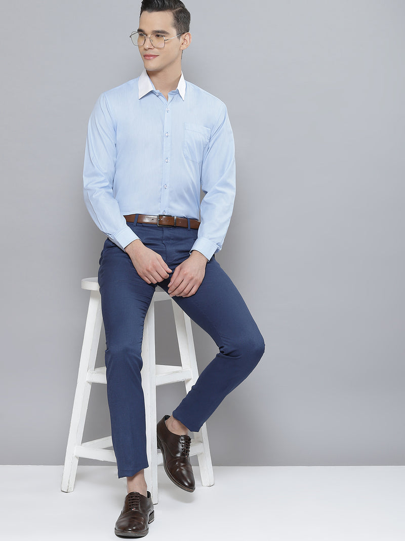 Men Smart Slim Fit Formal Shirt