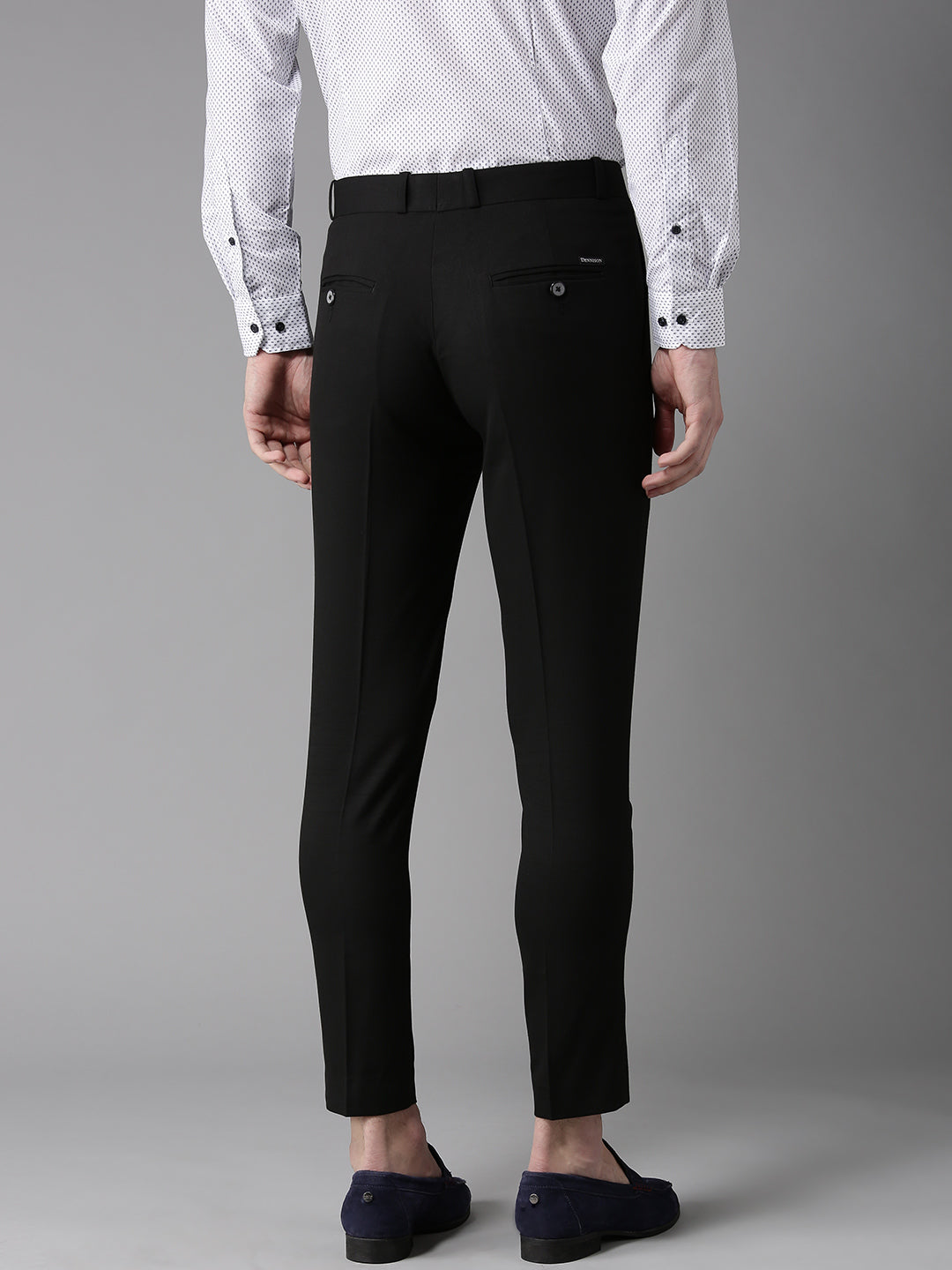 MID-RISE CROPPED TROUSERS - Black | ZARA India