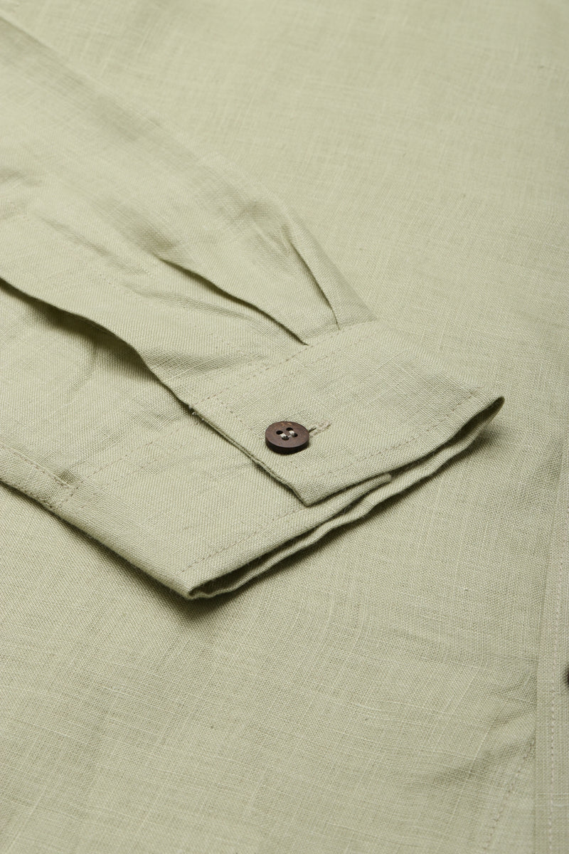Green Hemp Shirt