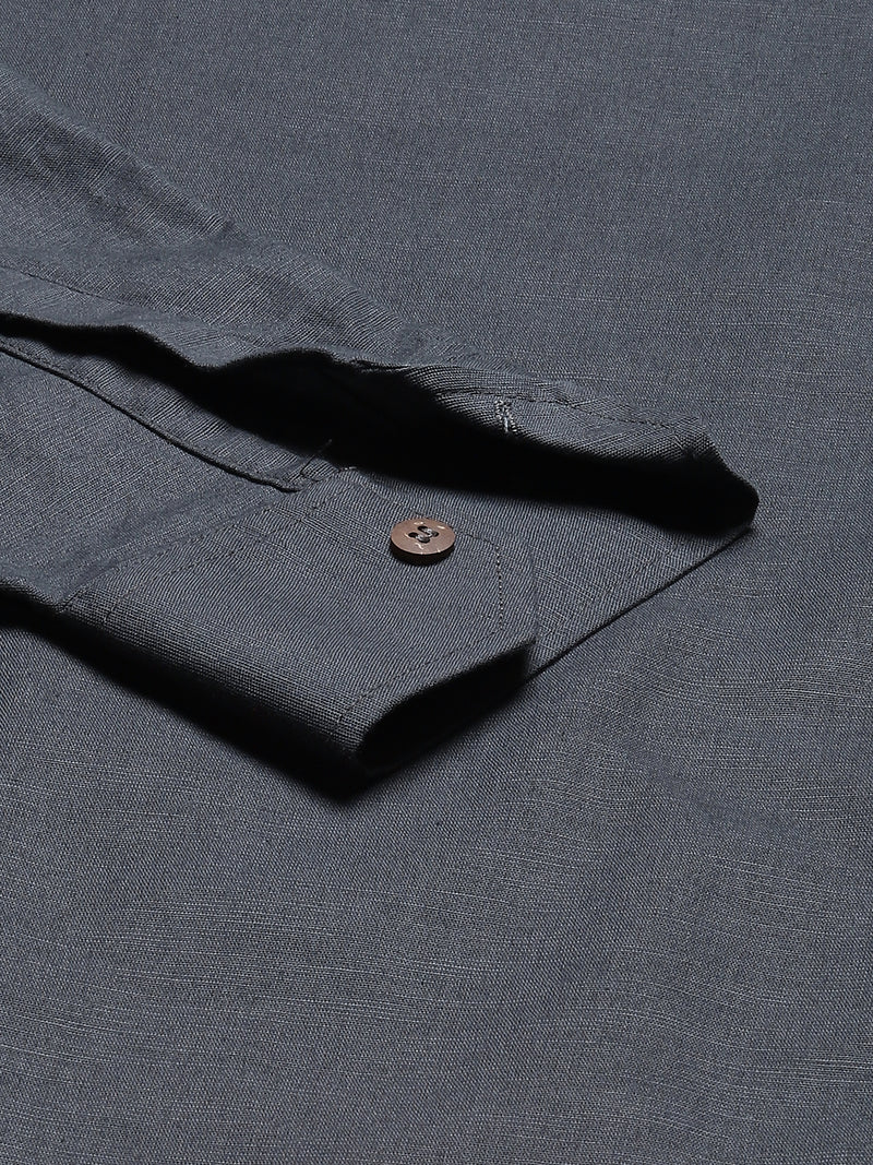 Grey Short Kurta