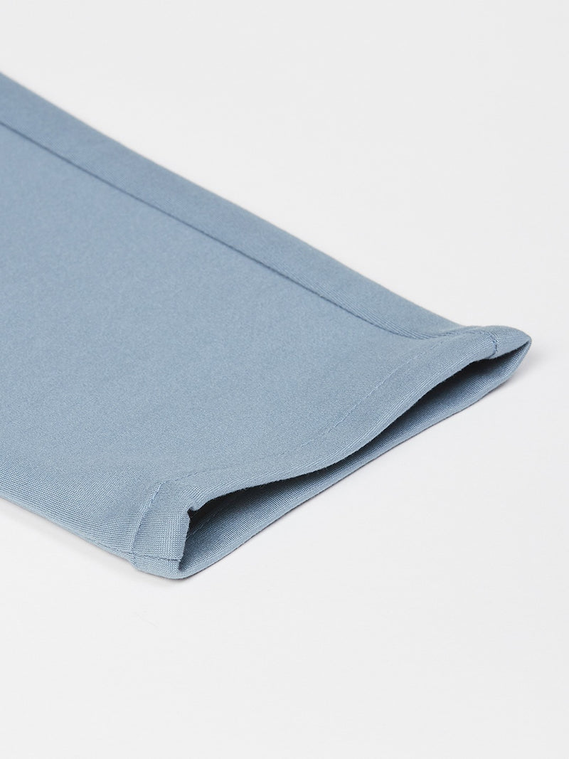 Blue: Wrinkle Free Strectable Smart Skinny Fit Solid Chinos